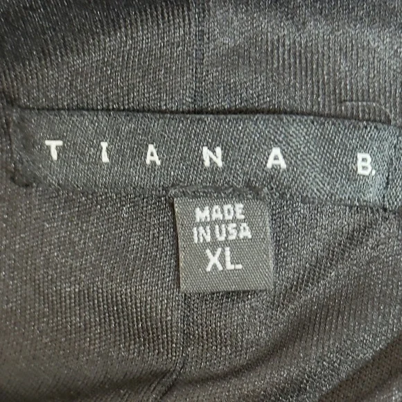 Tiana B. Pink and Blue Graphic Short Sleeve Dress Size XL - Picture 3 of 4